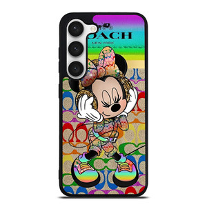 COACH RAINBOW MICKEY Samsung Galaxy S23 Case Cover