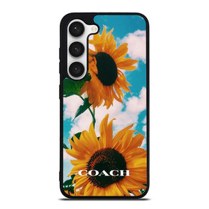 COACH SUNFLOWER Samsung Galaxy S23 Case Cover COACH SUNFLOWER Samsung Galaxy S23 Case Cover