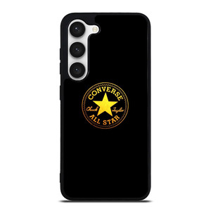 CONVERSE ALL STAR GOLD LOGO Samsung Galaxy S23 Case Cover CONVERSE ALL STAR GOLD LOGO Samsung Galaxy S23 Case Cover