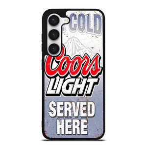 COORS LIGHT BEER ICE GOLD Samsung Galaxy S23 Case Cover