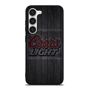 COORS LIGHT WOODEN LOGO Samsung Galaxy S23 Case Cover COORS LIGHT WOODEN LOGO Samsung Galaxy S23 Case Cover