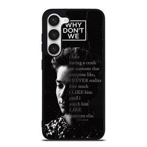 CORBYN BESSON WHY DON'T WE QUOTE Samsung Galaxy S23 Case Cover CORBYN BESSON WHY DON'T WE QUOTE Samsung Galaxy S23 Case Cover