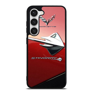 CORVETTE STINGRAY C7 EMBLEM Samsung Galaxy S23 Case Cover CORVETTE STINGRAY C7 EMBLEM Samsung Galaxy S23 Case Cover