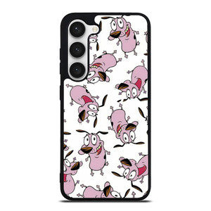 COURAGE THE COWARDLY DOG COLLAGE Samsung Galaxy S23 Case Cover COURAGE THE COWARDLY DOG COLLAGE Samsung Galaxy S23 Case Cover