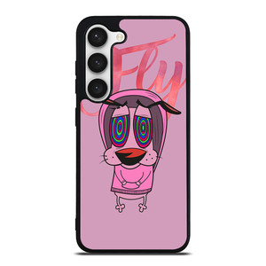 COURAGE THE COWARDLY DOG FLY Samsung Galaxy S23 Case Cover COURAGE THE COWARDLY DOG FLY Samsung Galaxy S23 Case Cover