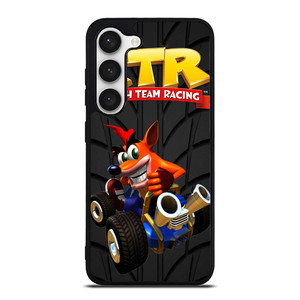 CRASH TEAM RACING BANDICOOT CTR TIRE Samsung Galaxy S23 Case Cover CRASH TEAM RACING BANDICOOT CTR TIRE Samsung Galaxy S23 Case Cover