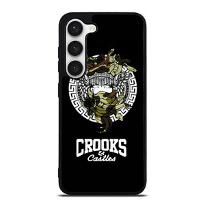 CROOKS AND CASTLES BANDANA SYMBOL Samsung Galaxy S23 Case Cover