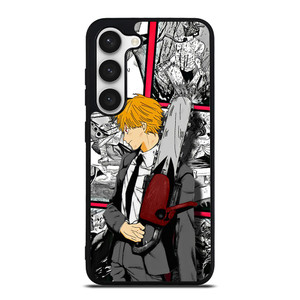 DENJI CHAINSAW MAN ANIME COLLAGE Samsung Galaxy S23 Case Cover DENJI CHAINSAW MAN ANIME COLLAGE Samsung Galaxy S23 Case Cover