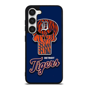 DETROIT TIGERS SKULL LOGO Samsung Galaxy S23 Case Cover DETROIT TIGERS SKULL LOGO Samsung Galaxy S23 Case Cover