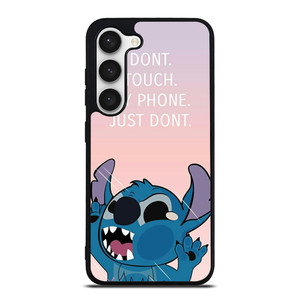 DISNEY STITCH DONT TOUCH MY PHONE Samsung Galaxy S23 Case Cover DISNEY STITCH DONT TOUCH MY PHONE Samsung Galaxy S23 Case Cover