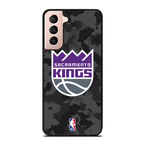 SACRAMENTO KINGS BLACK CAMO Samsung Galaxy S21 Case Cover