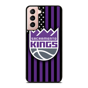 SACRAMENTO KINGS NBA USA FLAG Samsung Galaxy S21 Case Cover