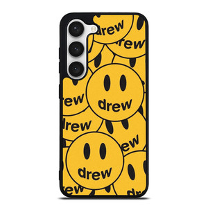 DREW SMILEY FACE PATTERN Samsung Galaxy S23 Case Cover DREW SMILEY FACE PATTERN Samsung Galaxy S23 Case Cover