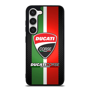 DUCATI CORSE CARBON LOGO Samsung Galaxy S23 Case Cover