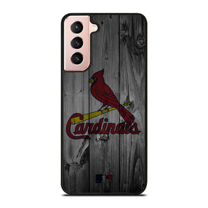SAINT LOUIS CARDINALS BASEBALL MLB WOOD LOGO Samsung Galaxy S21 Case Cover