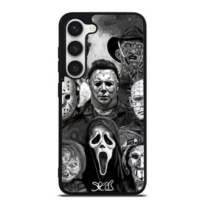 FAMOUS HORROR COLLAGE Samsung Galaxy S23 Case Cover FAMOUS HORROR COLLAGE Samsung Galaxy S23 Case Cover