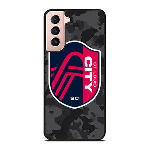 SAINT LOUIS CITY MLS BLACK CAMO Samsung Galaxy S21 Case Cover
