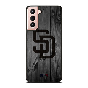 SAN DIEGO PADRES BASEBALL MLB WOOD LOGO Samsung Galaxy S21 Case Cover