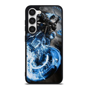 GHOST RIDER BLUE FIRE Samsung Galaxy S23 Case Cover GHOST RIDER BLUE FIRE Samsung Galaxy S23 Case Cover