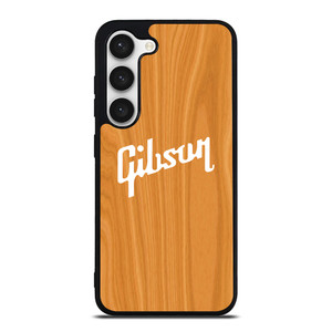 GIBSON GUITAR WOODEN LOGO 2 Samsung Galaxy S23 Case Cover