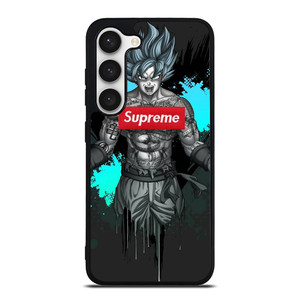 GOKU SUPREME SPLASH PAINT EFFECT Samsung Galaxy S23 Case Cover GOKU SUPREME SPLASH PAINT EFFECT Samsung Galaxy S23 Case Cover