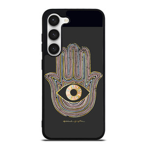 HAMSA EVIL EYE HAND OF FATIMA LOGO Samsung Galaxy S23 Case Cover