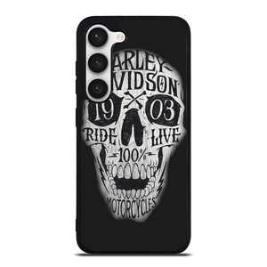 HARLEY DAVIDSON 1903 SKULL Samsung Galaxy S23 Case Cover