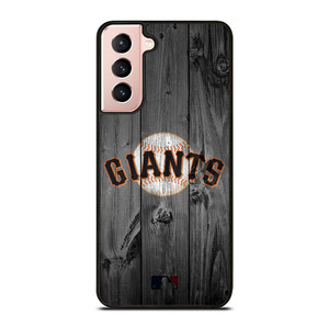 SAN FRANCISCO GIANTS BASEBALL MLB WOOD LOGO Samsung Galaxy S21 Case Cover