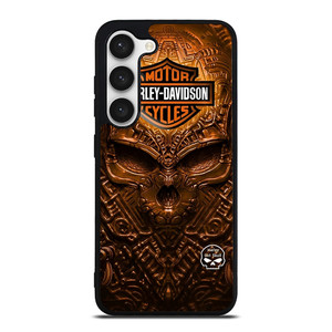 HARLEY DAVIDSON SKULL METAL MOTOR Samsung Galaxy S23 Case Cover