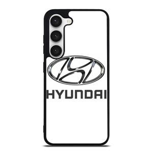 HYUNDAI MOTORS WHITE Samsung Galaxy S23 Case Cover HYUNDAI MOTORS WHITE Samsung Galaxy S23 Case Cover