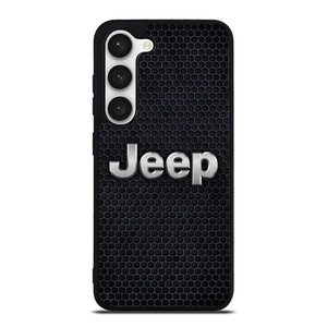 JEEP BLACK METAL LOGO Samsung Galaxy S23 Case Cover
