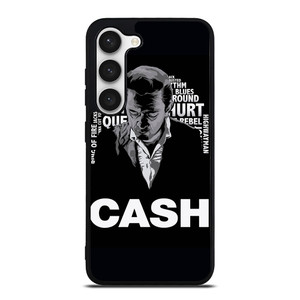 JOHNNY CASH MIDDLE CLIPART Samsung Galaxy S23 Case Cover