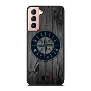 SEATTLE MARINERS BASEBALL MLB WOOD LOGO Samsung Galaxy S21 Case Cover