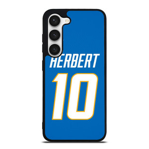 JUSTIN HERBERT LOS ANGELES CHARGERS NFL Samsung Galaxy S23 Case Cover