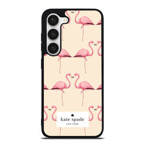 KATE SPADE FLAMINGO Samsung Galaxy S23 Case Cover KATE SPADE FLAMINGO Samsung Galaxy S23 Case Cover