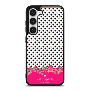 KATE SPADE FLOWER POLKADOT Samsung Galaxy S23 Case Cover KATE SPADE FLOWER POLKADOT Samsung Galaxy S23 Case Cover