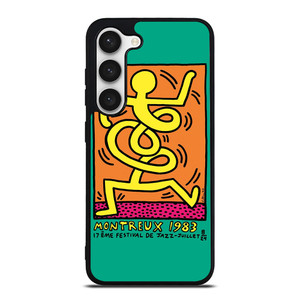KEITH HARING MONTREUX 1983 Samsung Galaxy S23 Case Cover KEITH HARING MONTREUX 1983 Samsung Galaxy S23 Case Cover