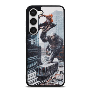 KINGKONG VS SPIDER Samsung Galaxy S23 Case Cover KINGKONG VS SPIDER Samsung Galaxy S23 Case Cover