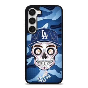 LA DODGERS SKULL CAMO Samsung Galaxy S23 Case Cover