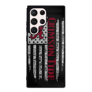 ALABAMA CRIMSON TIDE FLAG MLS Samsung Galaxy S23 Ultra Case Cover ALABAMA CRIMSON TIDE FLAG MLS Samsung Galaxy S23 Ultra Case Cover