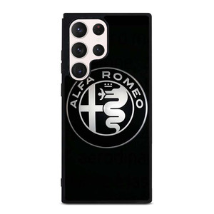 ALFA ROMEO METAL BLACK Samsung Galaxy S23 Ultra Case Cover ALFA ROMEO METAL BLACK Samsung Galaxy S23 Ultra Case Cover