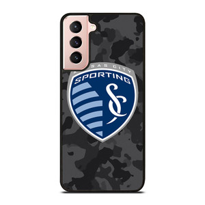 SPORTING KANSAS CITY MLS BLACK CAMO Samsung Galaxy S21 Case Cover