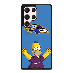 BALTIMORE RAVENS NIKE THE SIMPSONS Samsung Galaxy S23 Ultra Case Cover BALTIMORE RAVENS NIKE THE SIMPSONS Samsung Galaxy S23 Ultra Case Cover