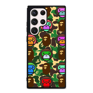 BAPE BABY MILO CAMO Samsung Galaxy S23 Ultra Case Cover BAPE BABY MILO CAMO Samsung Galaxy S23 Ultra Case Cover