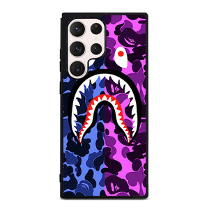 BAPE CAMO LOGO BLUE PURPLE Samsung Galaxy S23 Ultra Case Cover BAPE CAMO LOGO BLUE PURPLE Samsung Galaxy S23 Ultra Case Cover