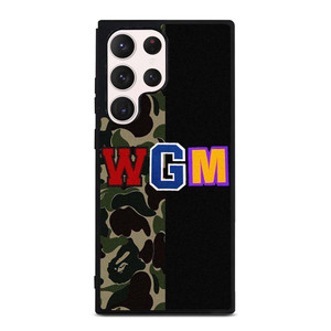 BAPE WGM CAMO Samsung Galaxy S23 Ultra Case Cover BAPE WGM CAMO Samsung Galaxy S23 Ultra Case Cover