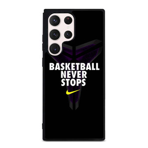 BASKETBALL NEVER STOPS BLACK MAMBA Samsung Galaxy S23 Ultra Case Cover