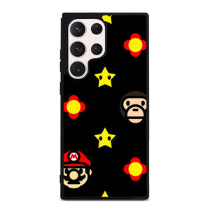 BATHING APE BAPE MARIO BROS Samsung Galaxy S23 Ultra Case Cover BATHING APE BAPE MARIO BROS Samsung Galaxy S23 Ultra Case Cover
