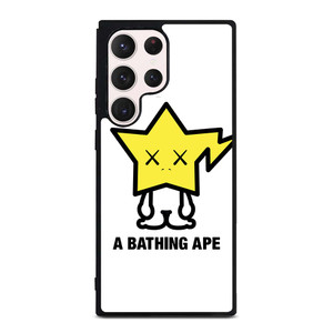 BATHING APE BAPESTA KAWS Samsung Galaxy S23 Ultra Case Cover BATHING APE BAPESTA KAWS Samsung Galaxy S23 Ultra Case Cover