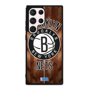 BROOKLYN NETS WOODEN LOGO Samsung Galaxy S23 Ultra Case Cover